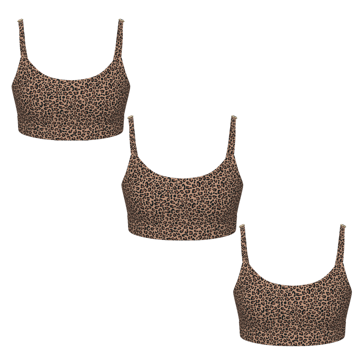 The Wild Cat | Women's Boob Hammock™ Bralette 3 Pack - Shinesty