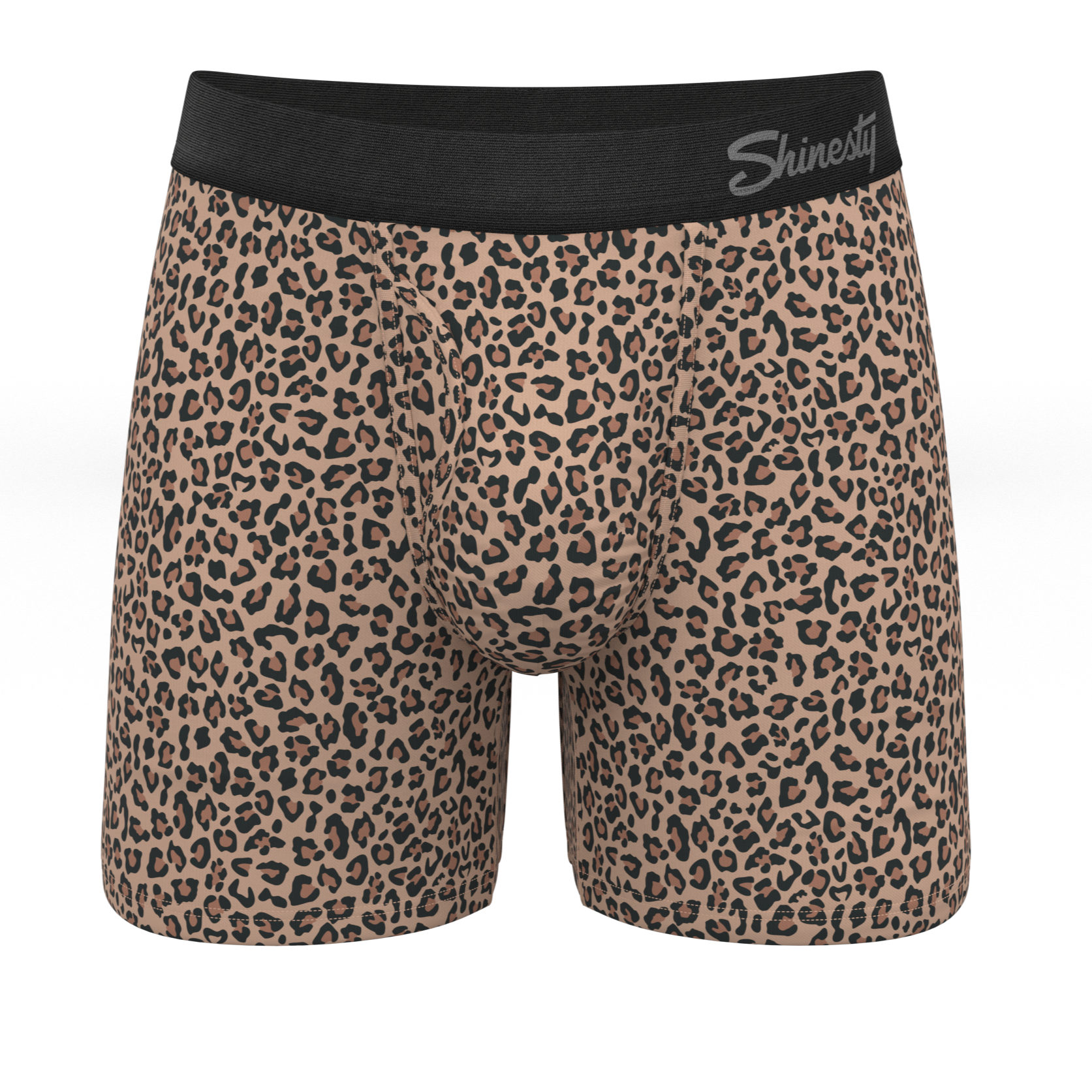 The Wild Cat | Leopard Print Ball Hammock® Pouch Underwear With Fly - Shinesty