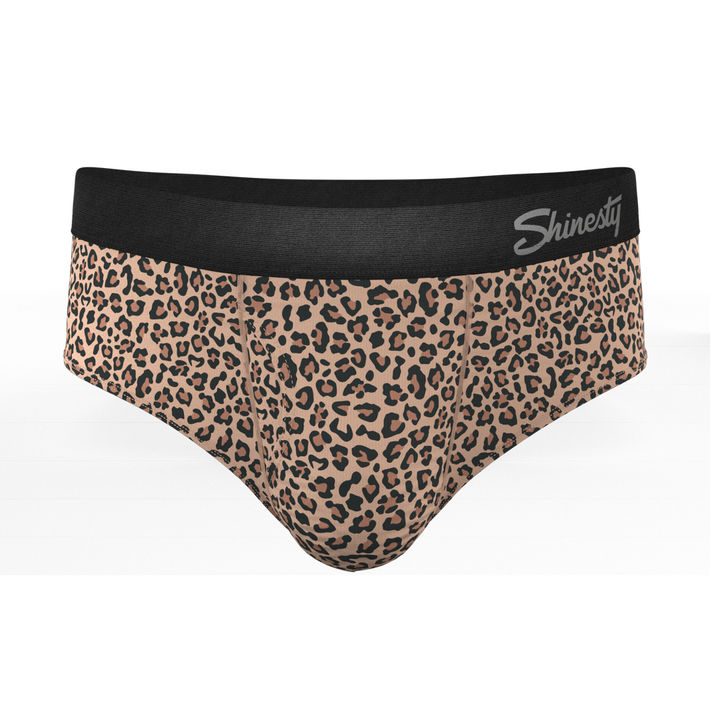 The Wild Cat | Leopard Print Ball Hammock® Pouch Underwear Briefs - Shinesty