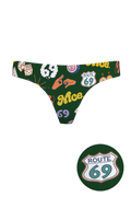 The Wine Dine & 69 | Route 69 MicroModal Thong - Shinesty