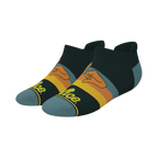 The Wine Dine & 69 | Route 69 Heel Hammock™ Ankle Socks - Shinesty