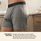 The Rock Solid | Mild Grey Boxers - Shinesty