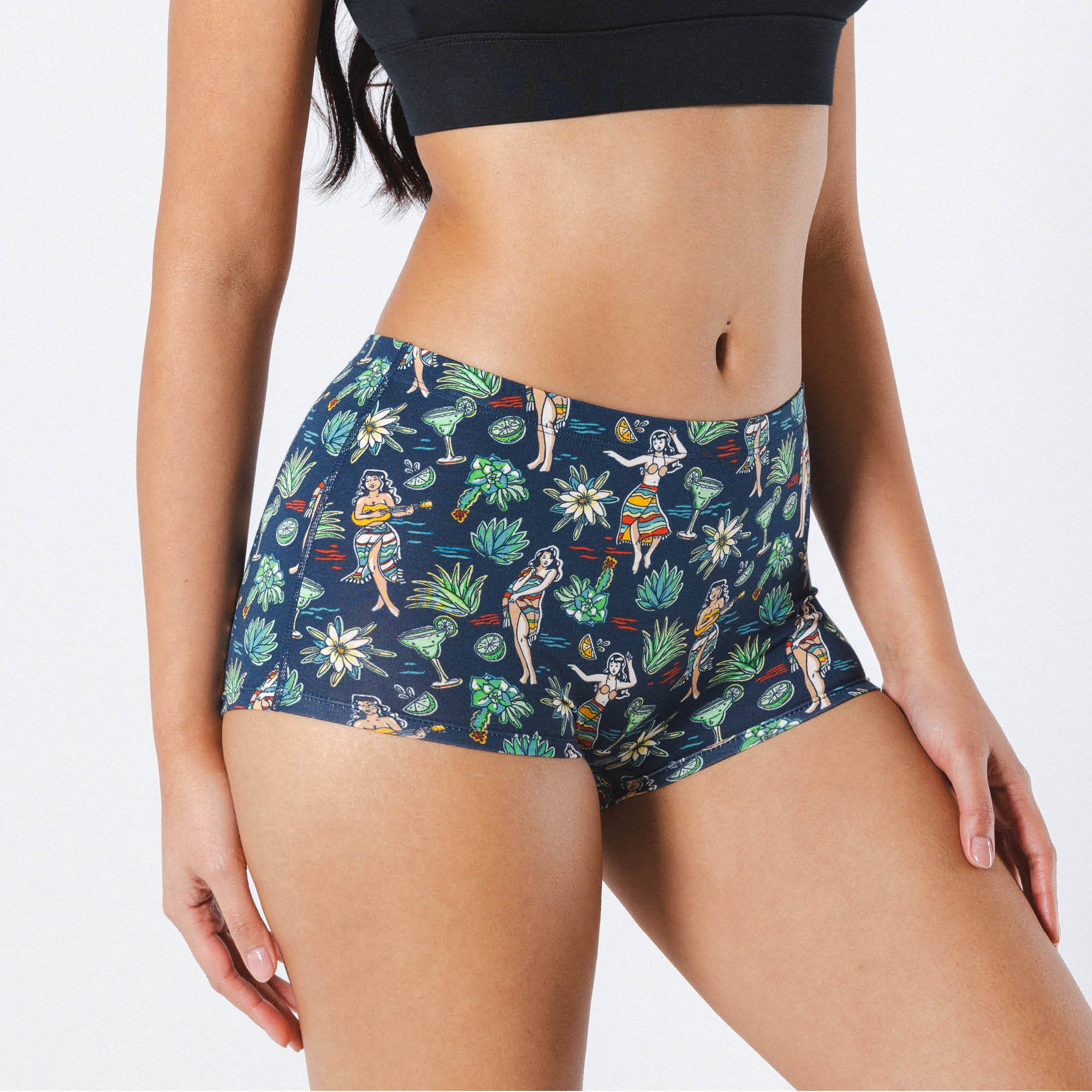The Lost Shaker of Salt | Shinesty x Margaritaville® Modal Boyshort Underwear - Shinesty