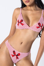 The Date Night | Valentine's Day Bow Seamless Thong - Shinesty