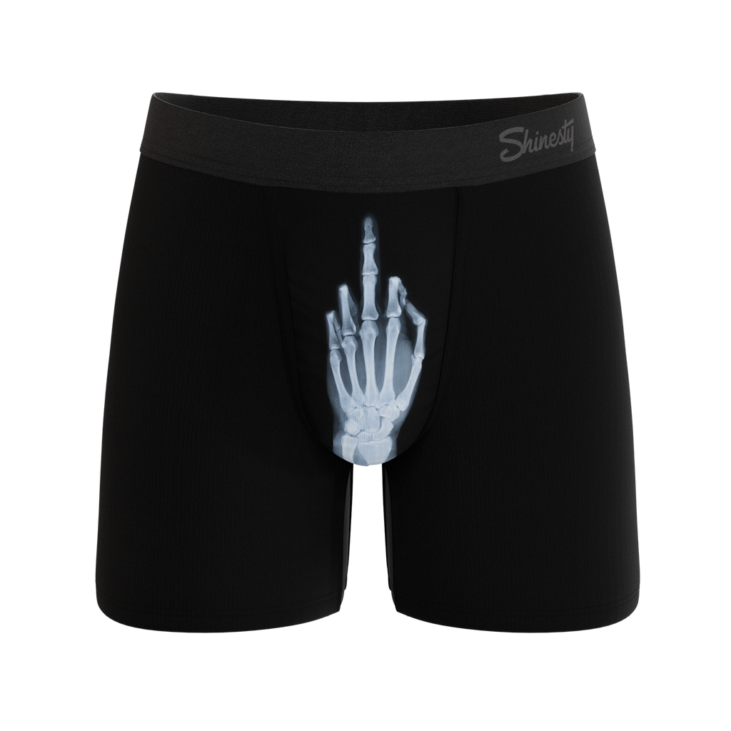 The XXX Ray | Middle Finger X Ray Ball Hammock® Pouch Underwear - Shinesty