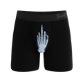 The XXX Ray | Middle Finger X Ray Ball Hammock® Pouch Underwear - Shinesty