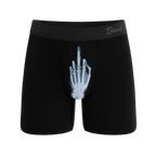 The XXX Ray | Middle Finger X Ray Ball Hammock® Pouch Underwear - Shinesty