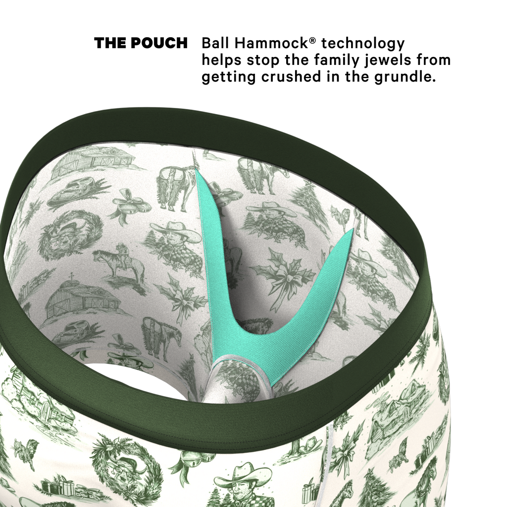 The Western Wonderland | Western Toile Ball Hammock® Pouch Underwear - Shinesty