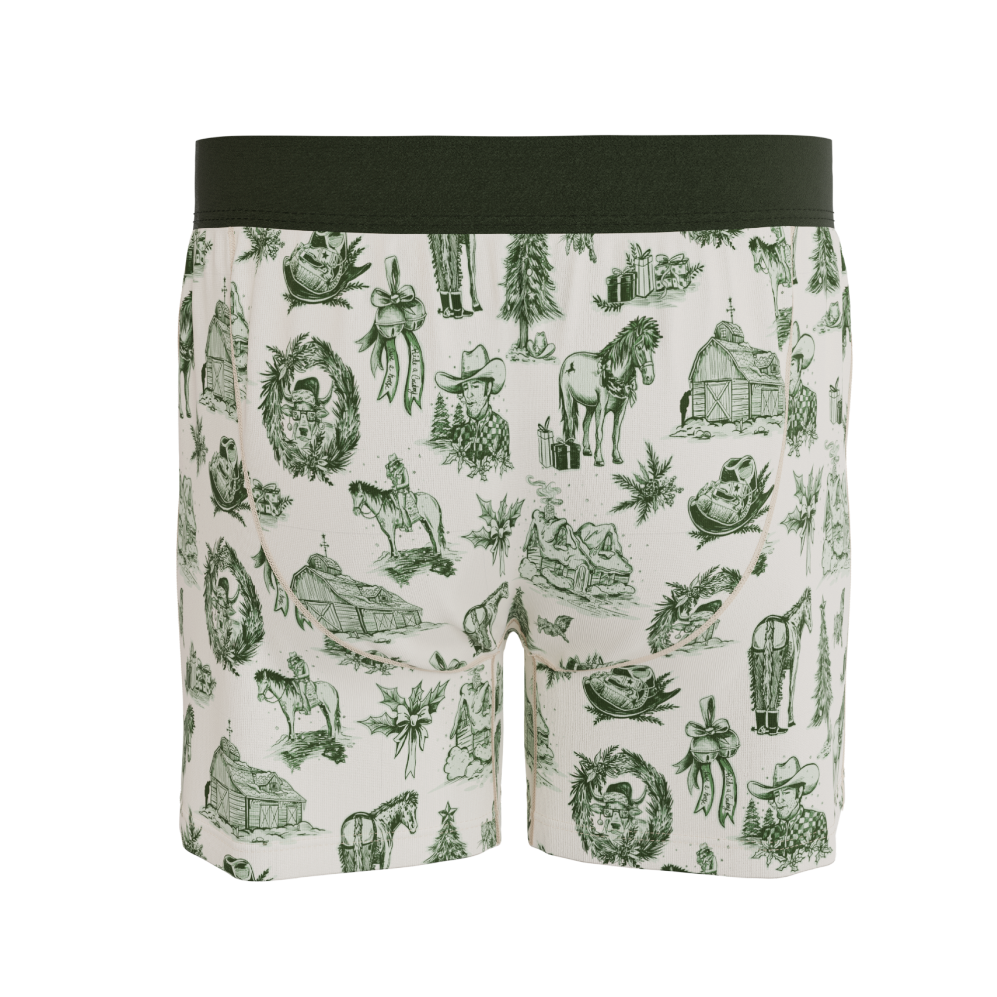 The Western Wonderland | Western Toile Men’s Boxers - Shinesty