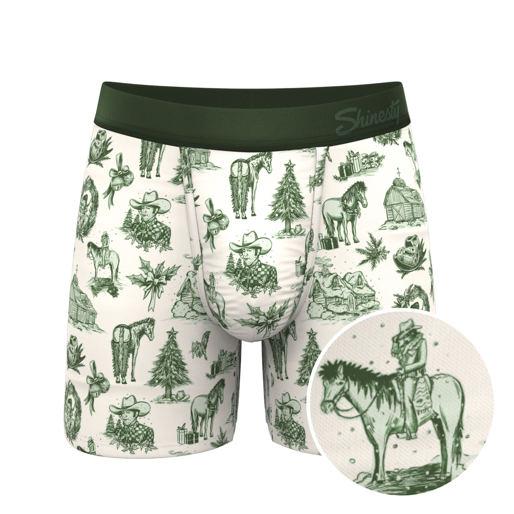 The Western Wonderland | Western Toile Ball Hammock® Pouch Underwear - Shinesty