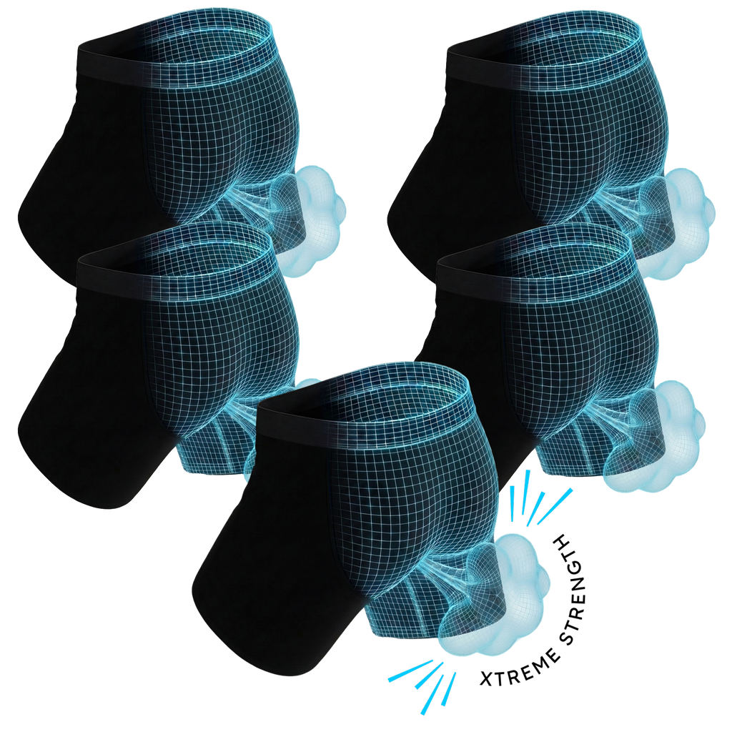 The Threat Level Midnight | XTREME Scent Blocking Ball Hammock® Boxer 5 Pack - Shinesty
