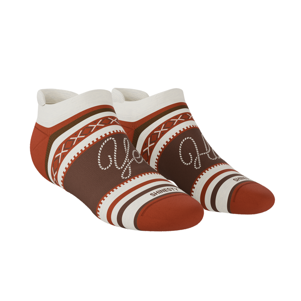 The Yee Haw | Lasso Heel Hammock™ Ankle Socks - Shinesty