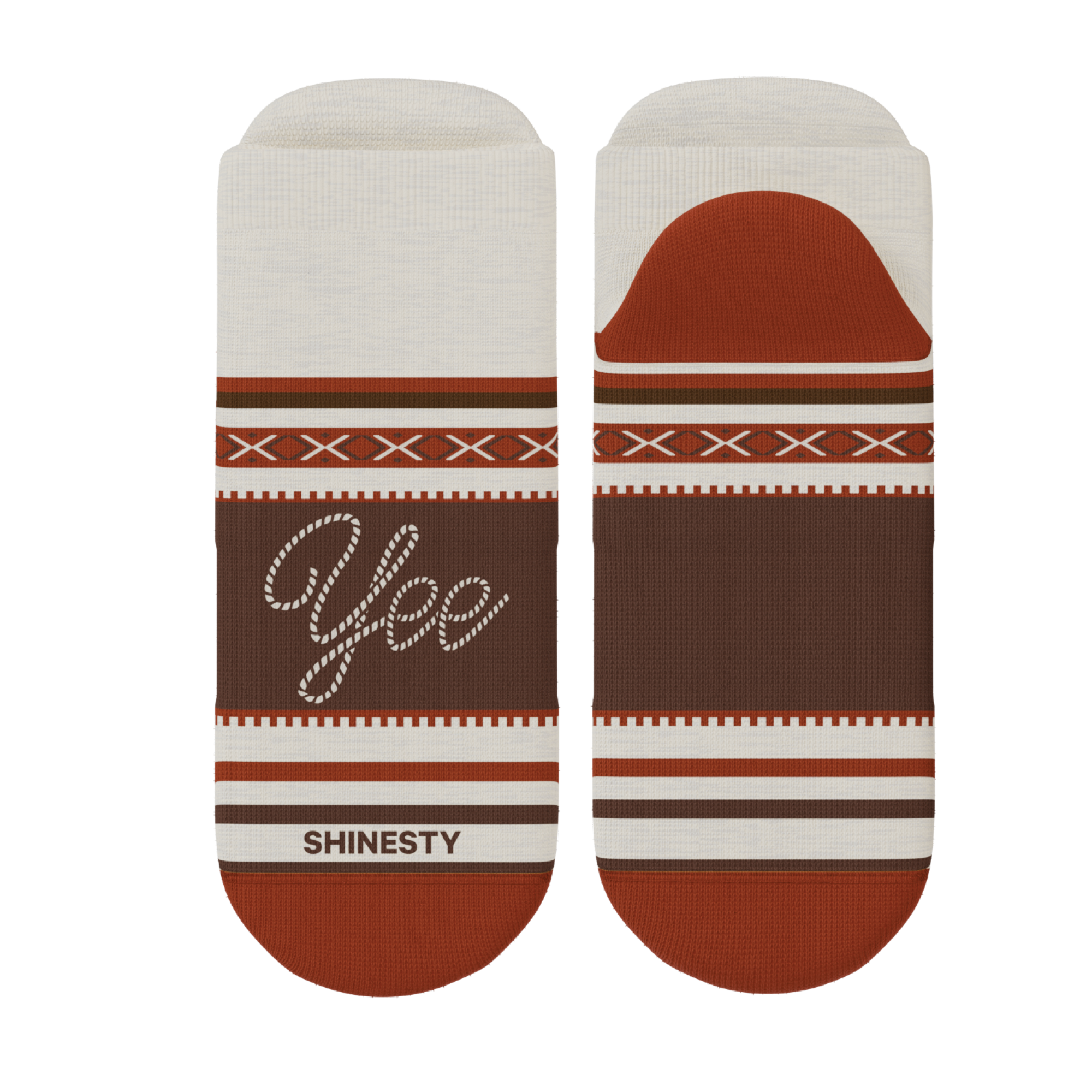 The Yee Haw | Lasso Heel Hammock™ Ankle Socks - Shinesty