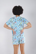 The Boat Drinks | Shinesty x Margaritaville® Button Down Short Pajama Set - Shinesty