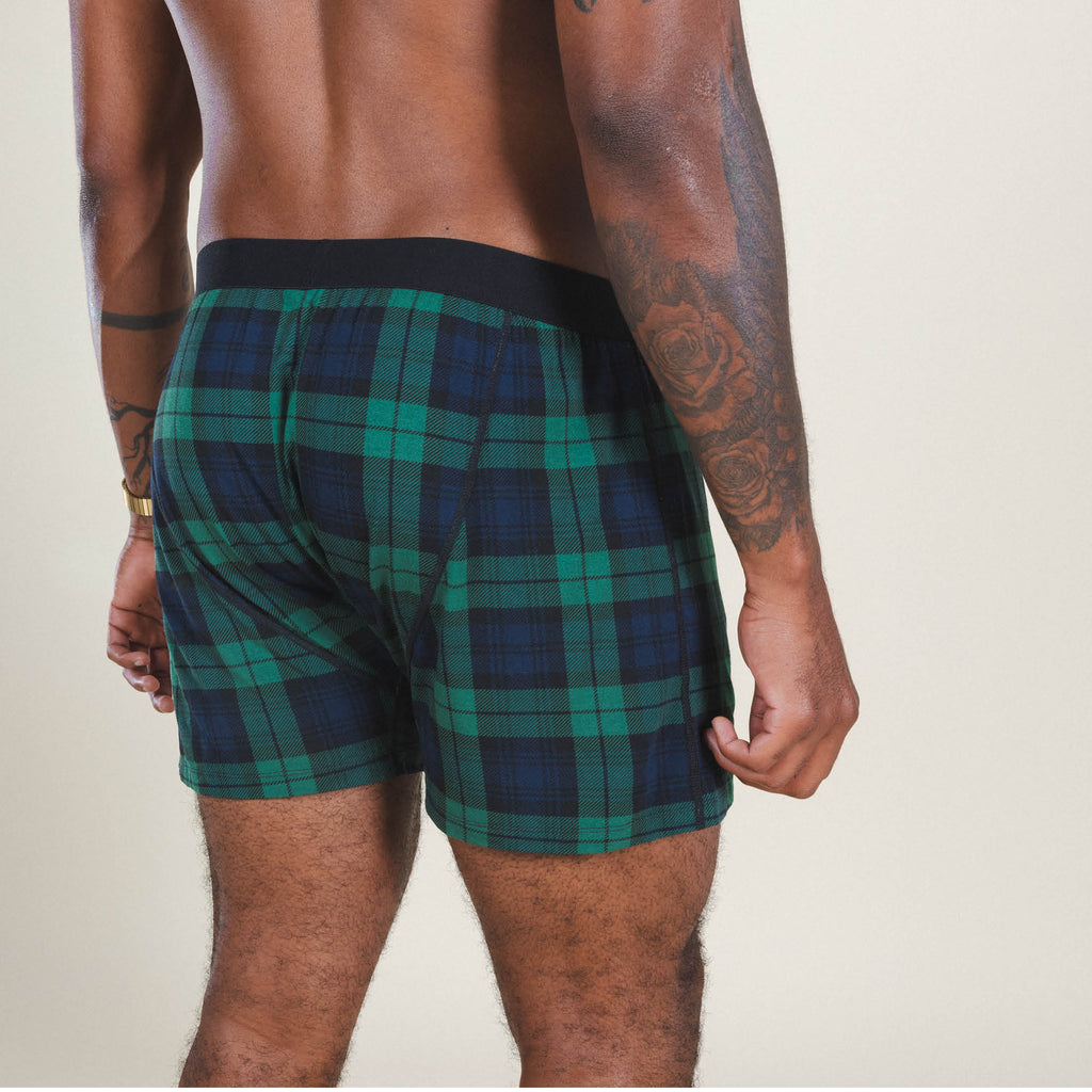 The Black Watch | Tartan Plaid Boxers - Shinesty