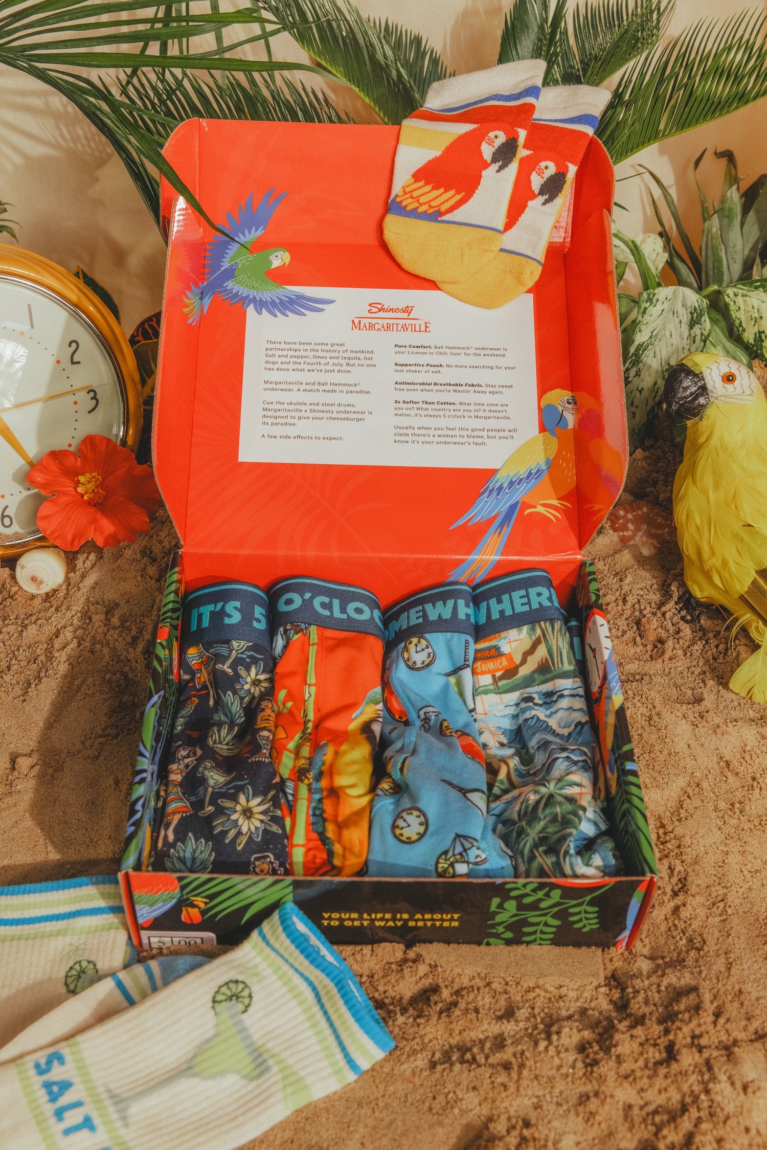 The Margaritaville® Pack | Officially Licensed Ball Hammock® 6 Pack - Shinesty