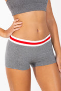 The Koala Camo | Dark Heather Grey Modal Boyshort Underwear with Waistband - Shinesty