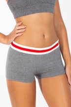 The Koala Camo | Dark Heather Grey Modal Boyshort Underwear with Waistband - Shinesty