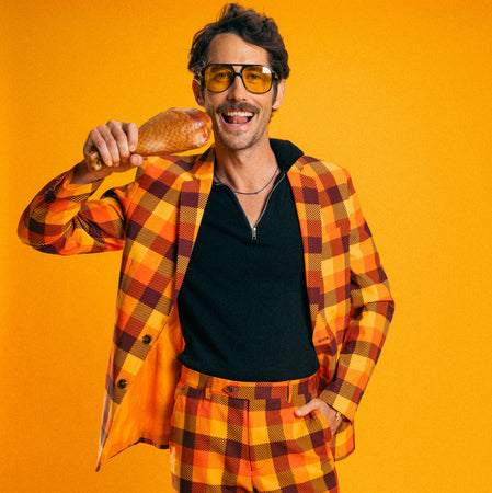 That 70s Suit Thanksgiving Plaid Suit