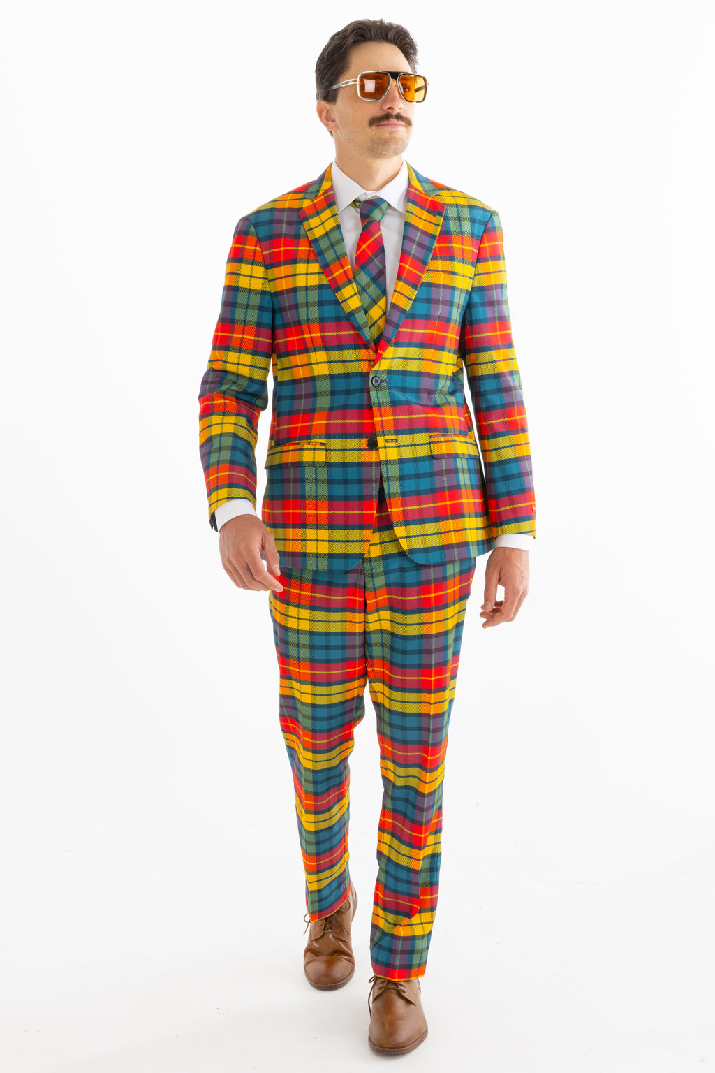 The Apple Cider | Fall Plaid Suit - Shinesty
