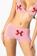 The Date Night | Valentine's Day Bow Modal Boyshort Underwear - Shinesty