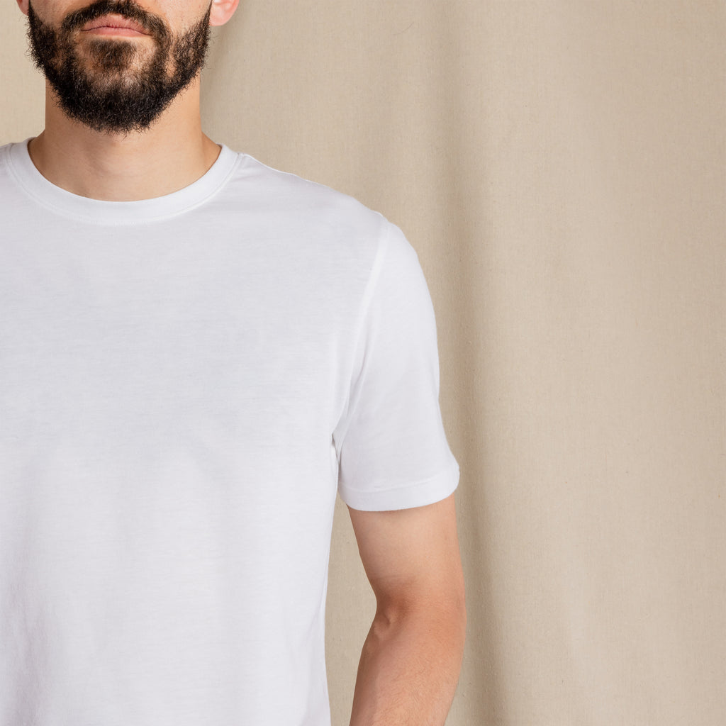 The Cloud 9 | White Everyman™ T Shirt - Shinesty