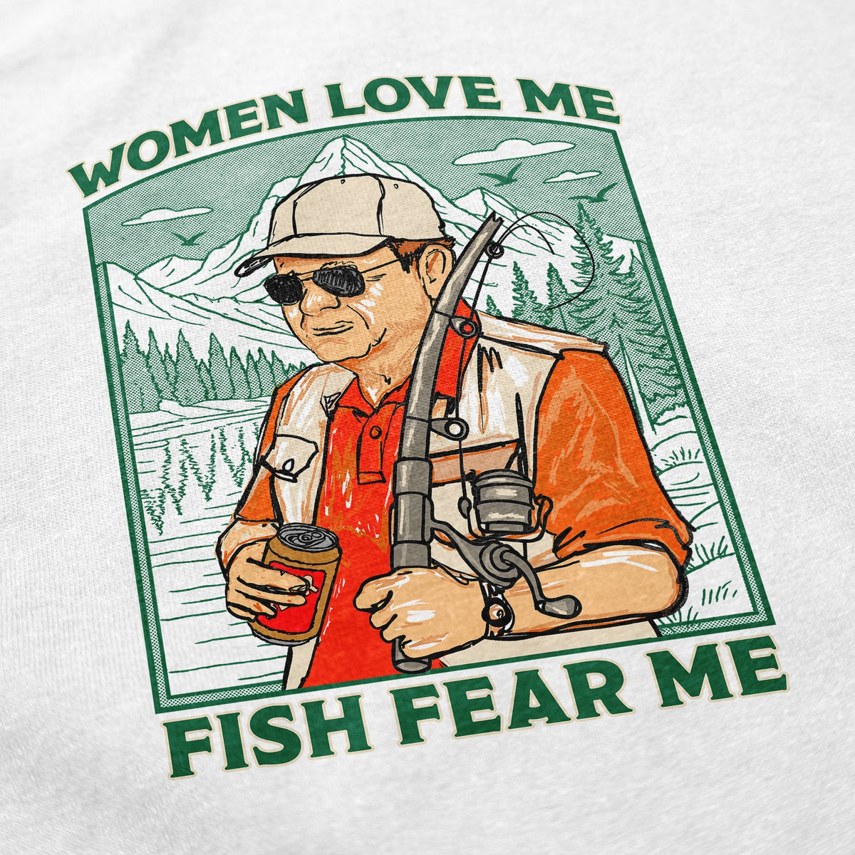 Fish Fear Me T Shirt - Shinesty