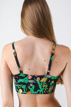 The Garden Of Breedin | Flower Print Boob Hammock™ Scoop Bralette - Shinesty