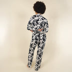 The Graze Escape | Cow Hide SleepDeep™ Women’s Long Sleeve Pajama Set - Shinesty