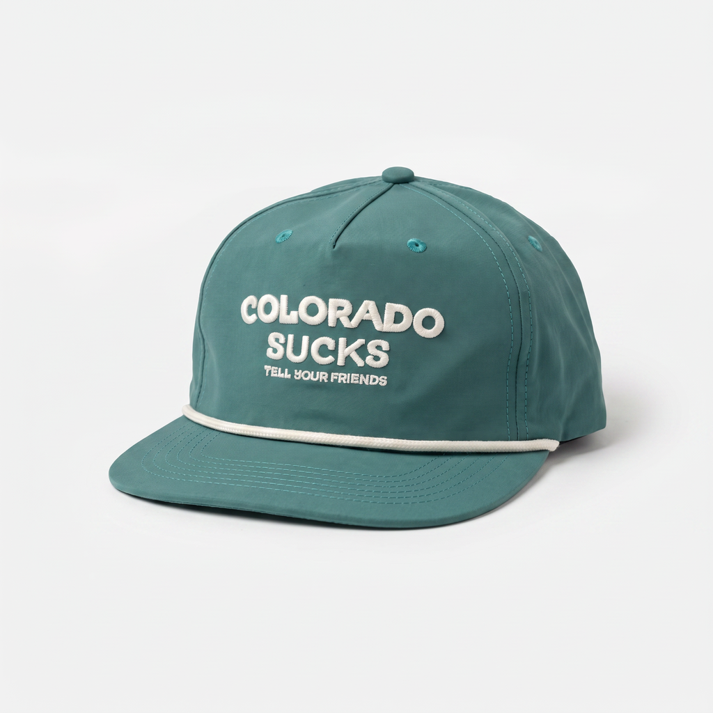 The Liar | Green Colorado Sucks Trucker Hat - Shinesty