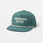 The Liar | Green Colorado Sucks Trucker Hat - Shinesty