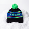The I Love Big Dumps | 80s Retro Neon Ski Beanie - Shinesty
