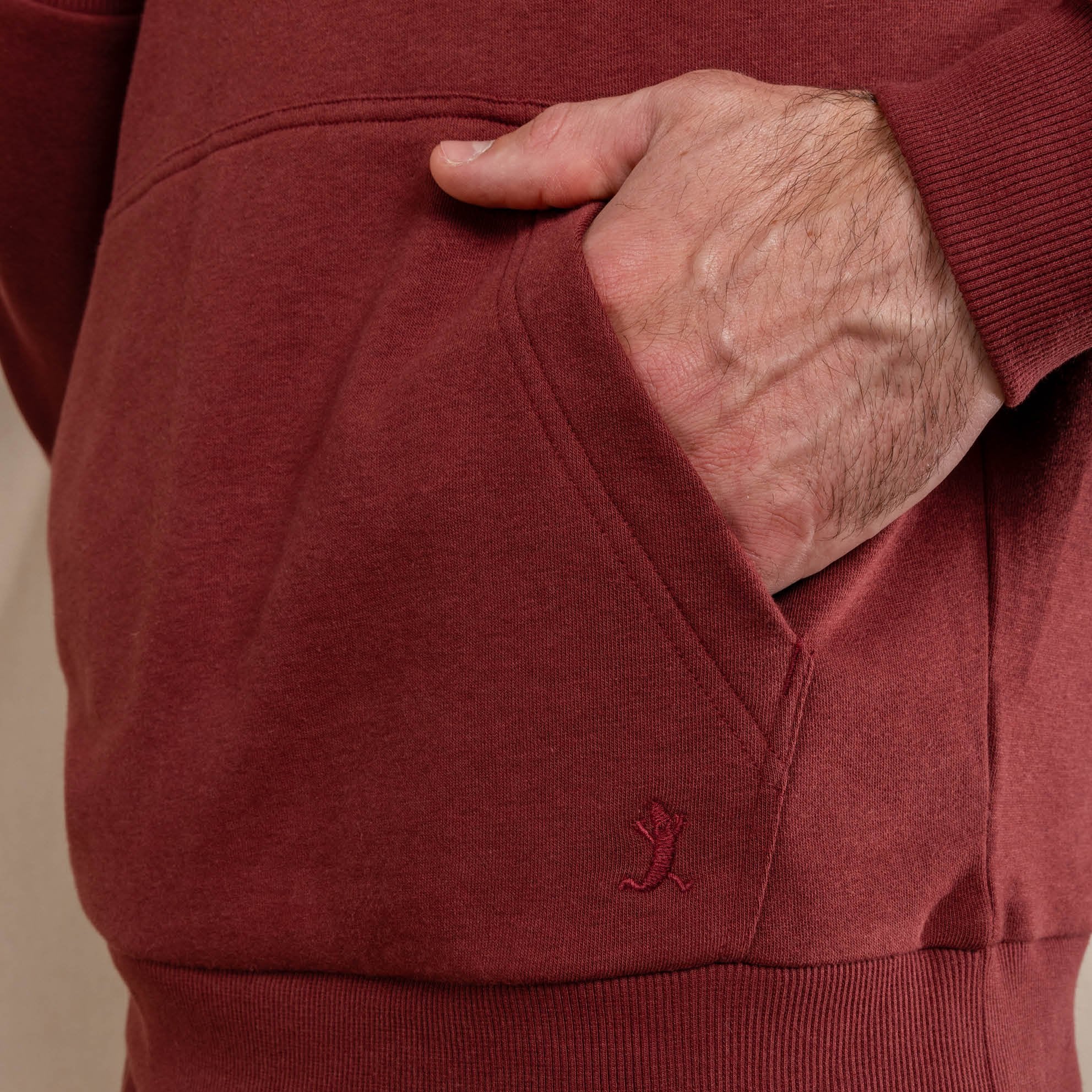 The Maroon Jive | Maroon Goldilocks™ Men’s Lounge Hoodie - Shinesty