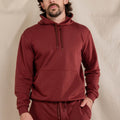 The Maroon Jive | Maroon Goldilocks™ Men’s Lounge Hoodie - Shinesty