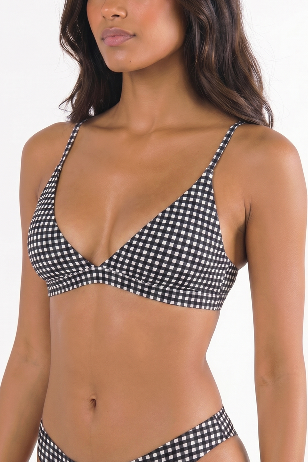 The Blackberry Bramble | Window Pane Boob Hammock™ Triangle Bralette - Shinesty