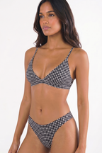 The Blackberry Bramble | Window Pane Seamless Thong - Shinesty
