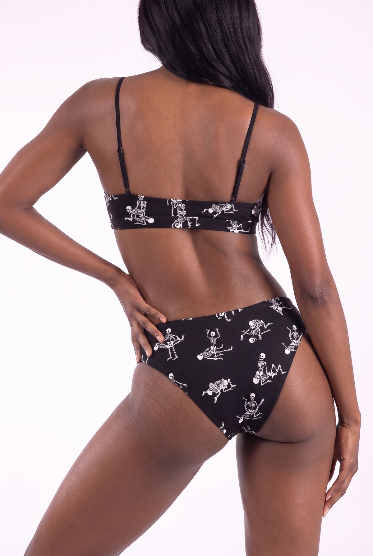 The Bare Back Bones | Glow in the Dark Skeletons Cheeky Underwear