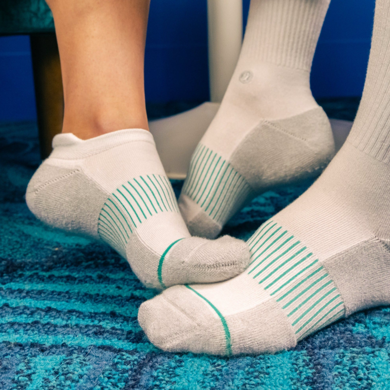 The Golfer Three | Heel Hammock™ Ankle Socks 3 Pack - Shinesty