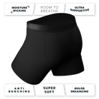 The 7 Solids | Ball Hammock® Pouch Boxer Briefs with Fly 7 Pack - Shinesty