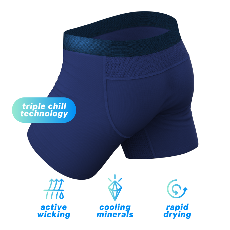 The Big Blue | paradICE™ Cooling Ball Hammock® Underwear 3 Pack - Shinesty