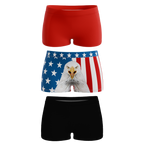 The Patriot | Boyshort Underwear 3 Pack - Shinesty