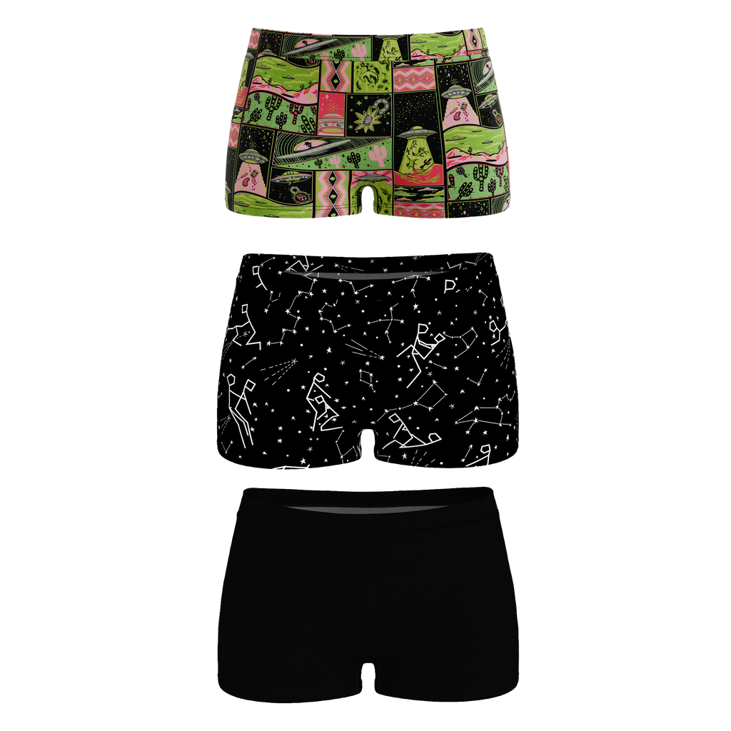 The UFO | Boyshort Underwear 3 Pack - Shinesty