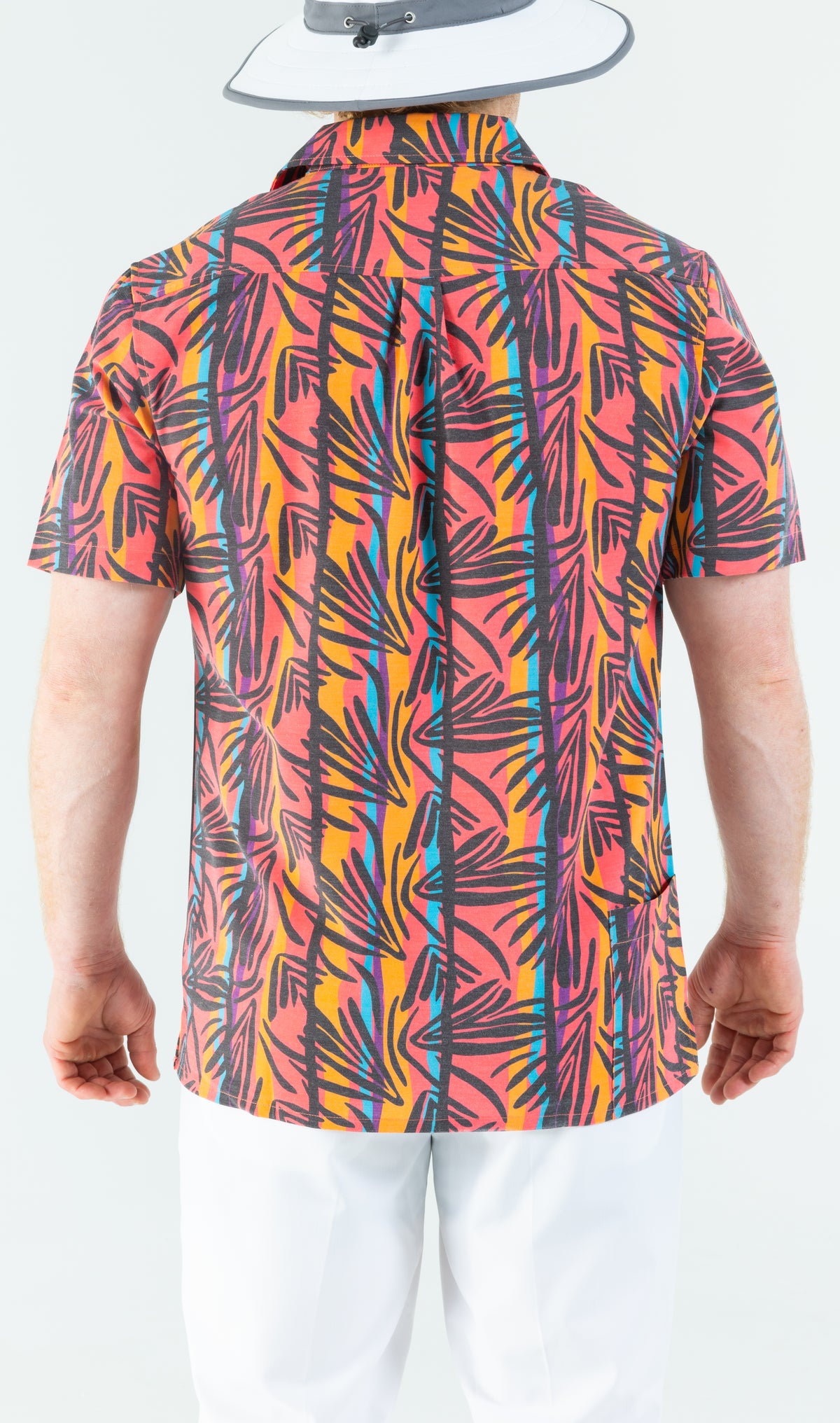 The Bay Breeze | Tropical Neon Hawaiian Shirt - Shinesty