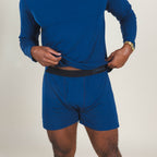 The Big Blue | Navy Boxers - Shinesty