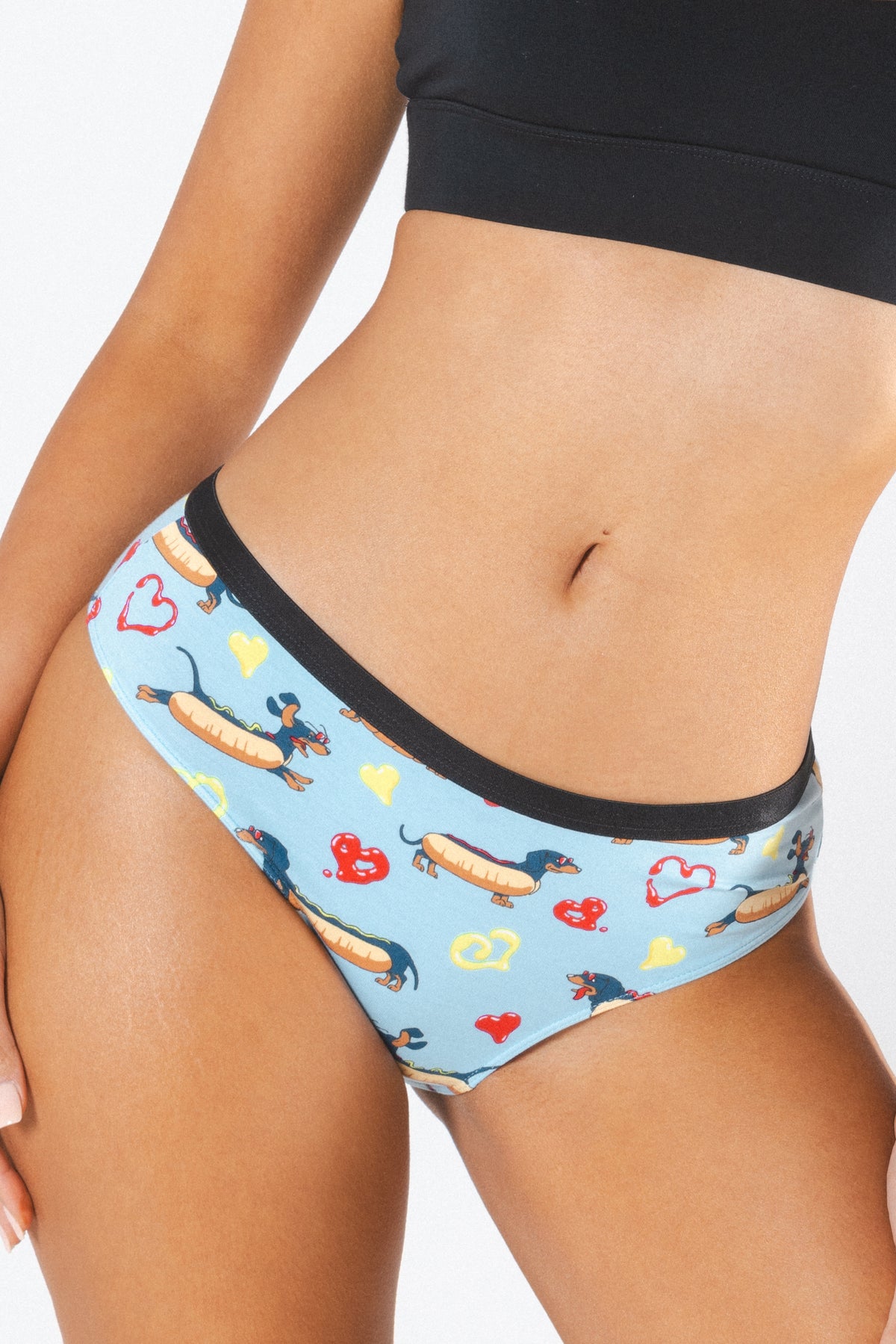 The Lovely Wiener | Wiener Dogs Cheeky Underwear - Shinesty