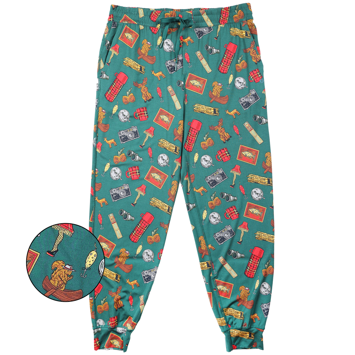 The Cabin Core | Evergreen Cabin SleepDeep™ Men’s Pajama Joggers - Shinesty