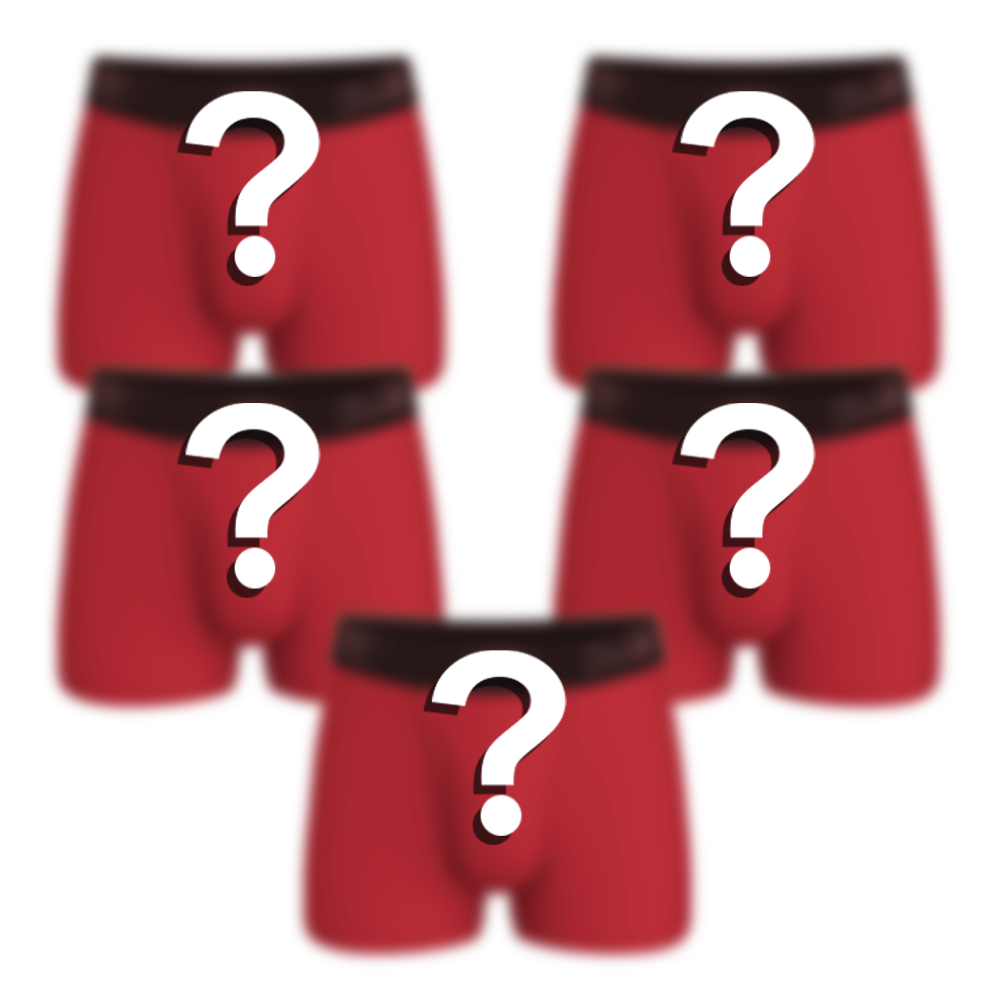 The Mystery Bundle | Ball Hammock® Pouch Trunks Underwear 5 Pack - Shinesty