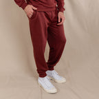 The Maroon Jive | Maroon Goldilocks™ Men’s Lounge Joggers - Shinesty