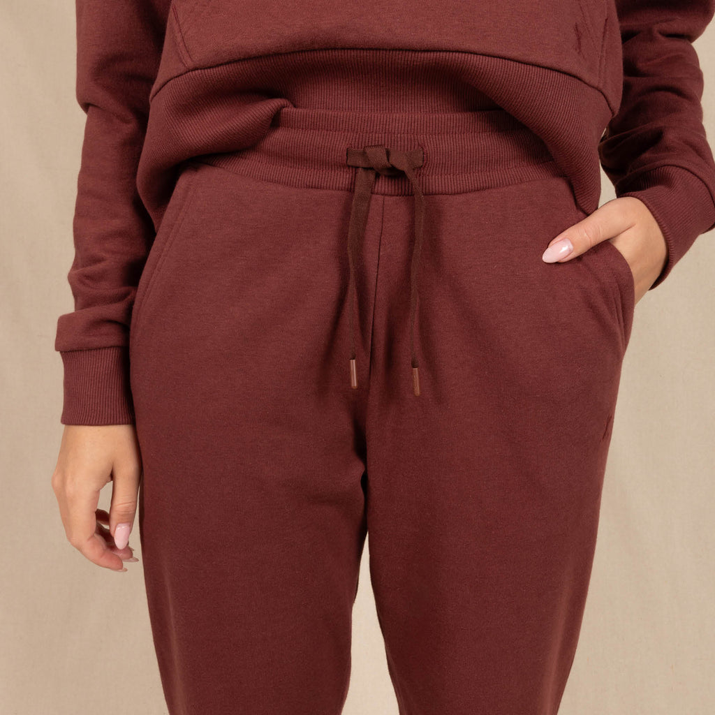 The Maroon Jive | Maroon Goldilocks™ Women’s Lounge Joggers - Shinesty