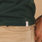 The Bistro | Forest Green Everyman™ Pocket T Shirt - Shinesty